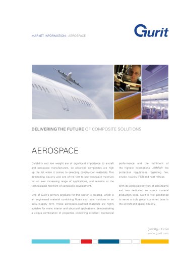 Aerospace Market Summary from Gurit