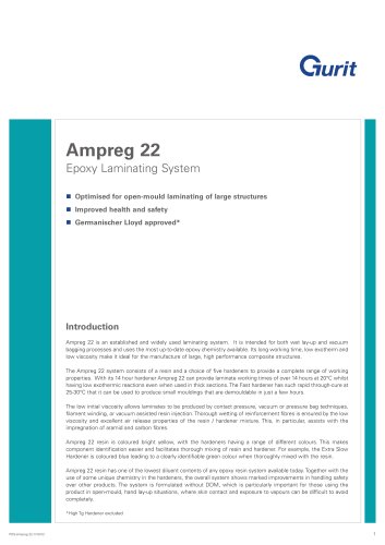 Ampreg 22 - Epoxy Laminating System (v17)