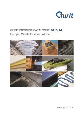 GURIT PRODUCT CATALOGUE 2013/14