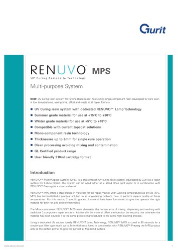 RENUVO Multi-Purpose System MPS (v4)