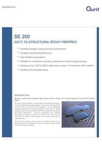 SE 200 - Structural Epoxy Prepreg (v3)