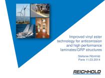 CAMX 2014: Novel Monomer Free Vinyl Hybrid Resins for Composites Radomes