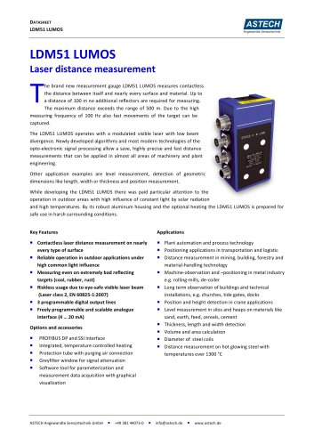 LDM51A LUMOS Datasheet