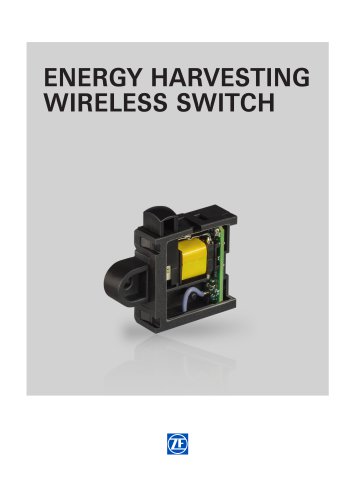 ENERGY HARVESTING  WIRELESS SWITCH