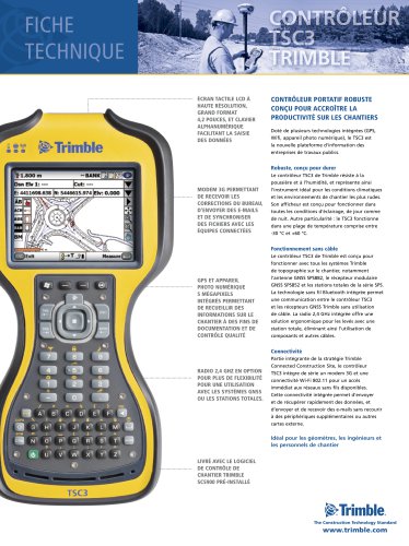 TRIMBLE TSC3 CONTROLLER