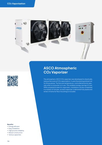 Atmospheric CO2 Vaporiser