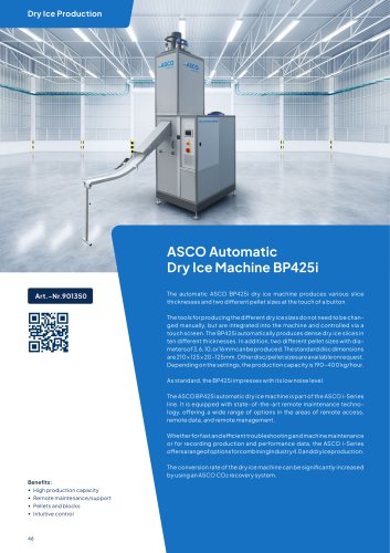 Dry Ice Machine BP425i