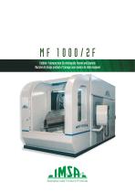 MF1000/2F Machine de forage profond et fraisage pour moules jusqu'à 5 tonnes