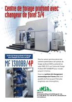 MF1300BB/4P Centre high-tech avec changeur de foret - 1