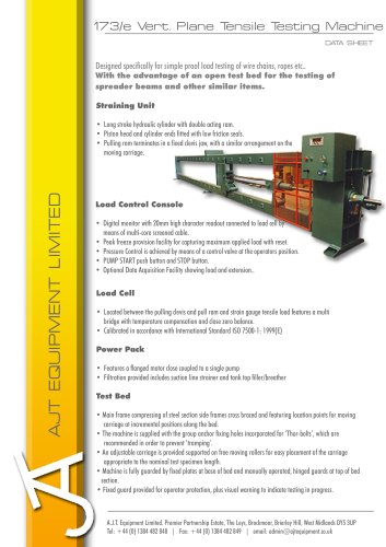 173/e Vert. Plane Tensile Testing M