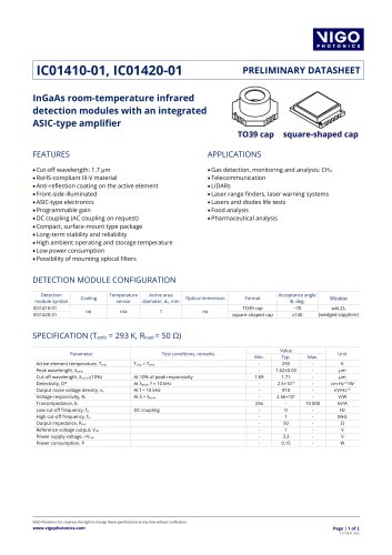 IC01410-01, IC01420-01