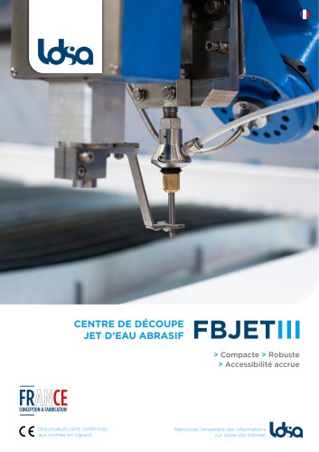 FBJET III Fiche Technique Machine