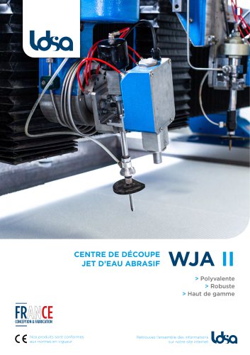 WJA II Fiche Technique Machine