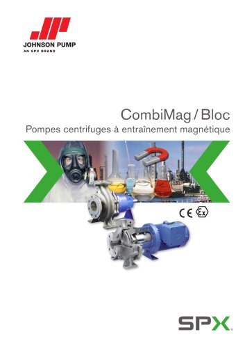 CombiMag / Bloc - Pompes centrifuges à entraînement magnétique