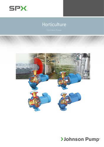 Horticulture - Circulation Pumps