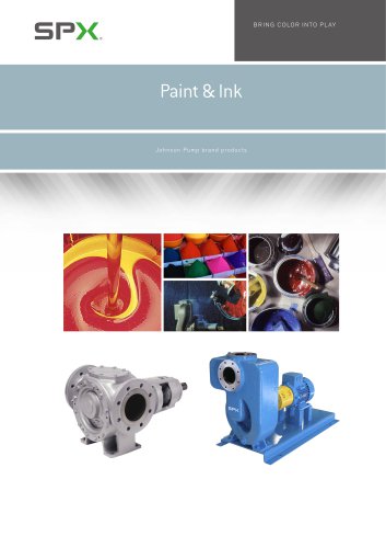 Paint&Ink - Johnson Pump brings colour into play