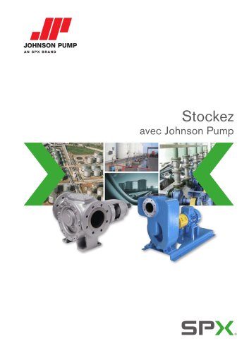 Stockez avec Johnson Pump