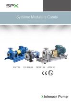 Système Modulaire Combi Pompes centrifuges normalisées - 1