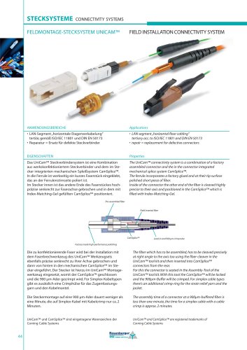 FIELD INSTALLATION CONNECTIVITY SYSTEM