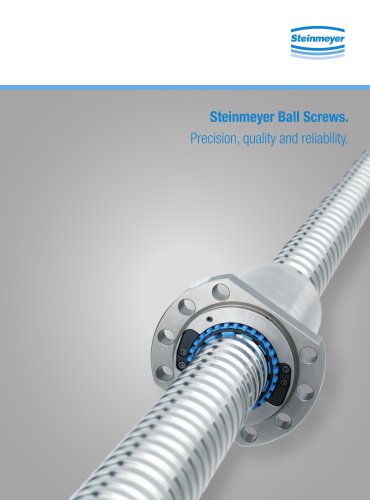 Steinmeyer STA Precision Ball Screw Drives