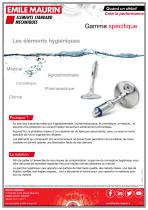 Les éléments hygiéniques