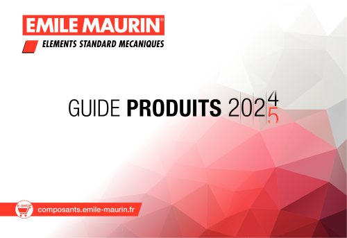 Guide produits 2024-2025 - Emile Maurin