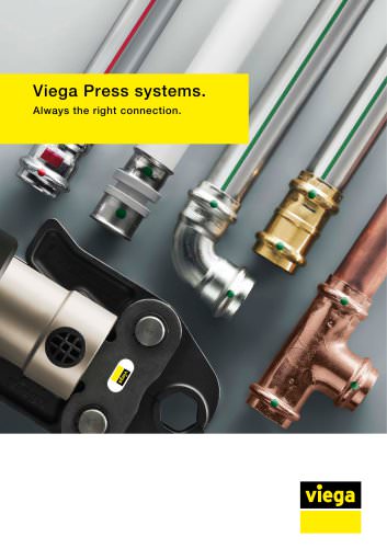 Viega Press systems. Always the right connection.