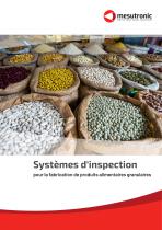 Systèmes d‘inspection pour la fabrication de produits alimentaires granulaires