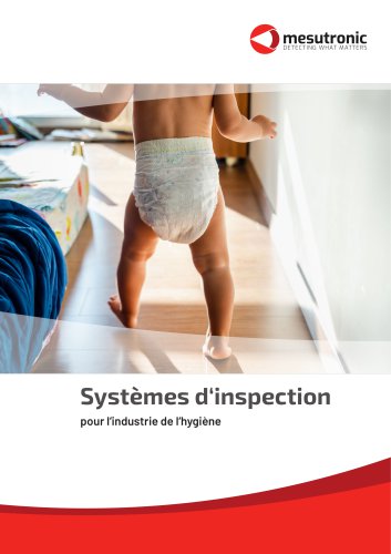 Systèmes d‘inspection pour l‘industrie de l‘hygiène