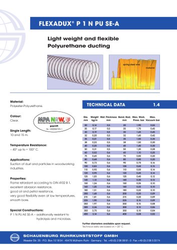 FLEXADUX® P 1 N PU SE-A