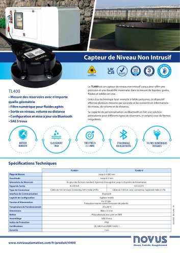 Brochure Commerciale - TL400