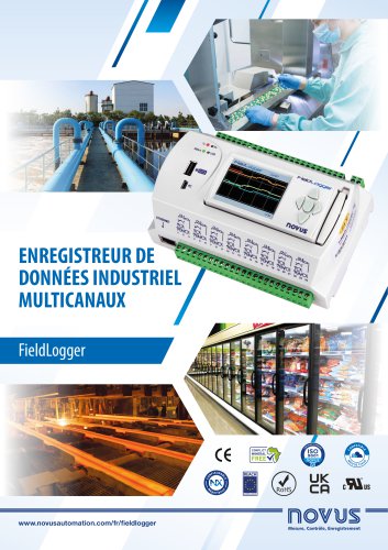 Enregistreur de Donn&eacute;es Industriel Multicanal