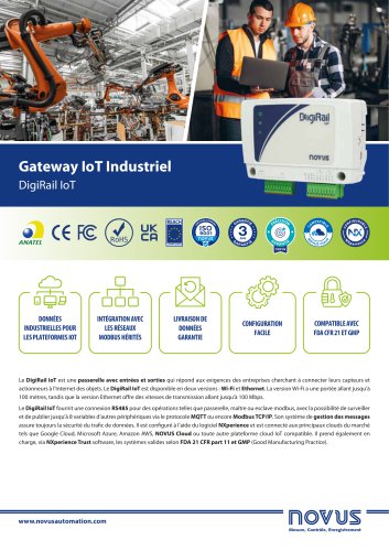 Passerelle IoT industrielle