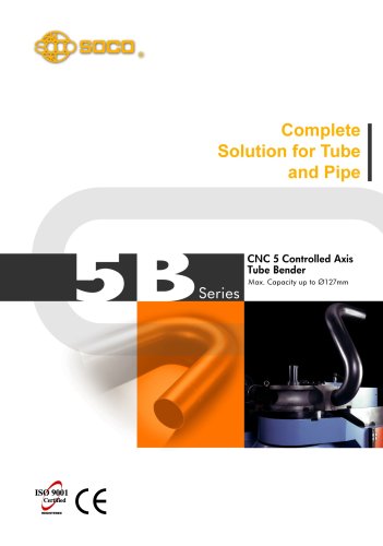 Taiwan SOCO - 5B series Powerful Pipe and Tube Benders