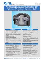 MFA Clamping force blocks, hydraulic, centric clamping