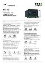 T8730 Flow Tester with EtherNet/IP Device Level Ring support