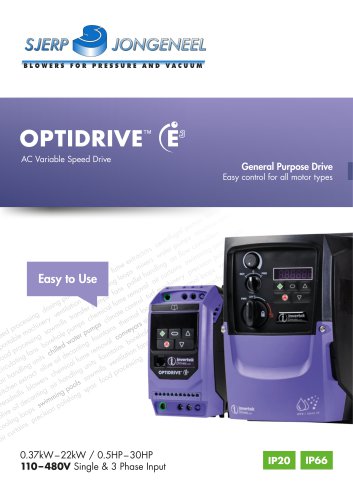 OPTIDRIVE E3 AC Variable Speed Drive