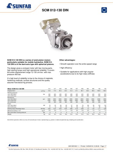 SCM 012-130 DIN