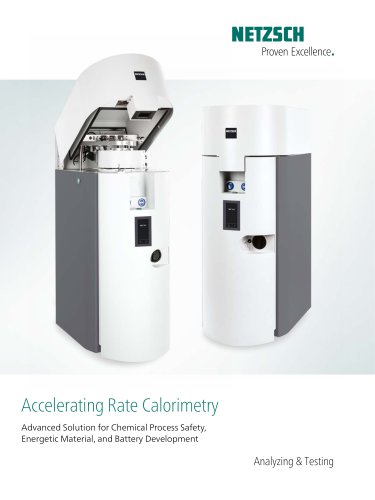 Accelerating Rate Calorimetry