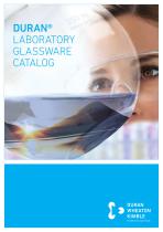 DURAN® LABORATORY GLASSWARE CATALOG