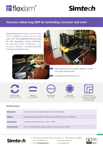 Vacuum Rubber Bag type LBRP