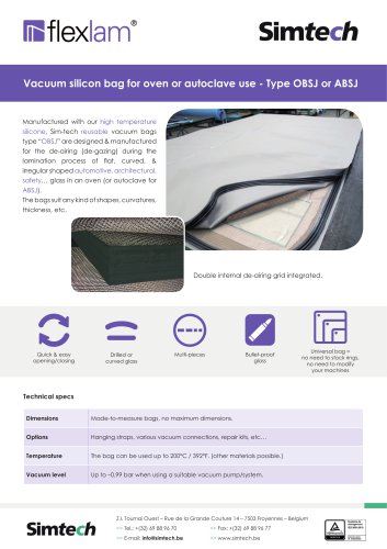 Vacuum Rubber Bag Type OBSJ-ABSJ
