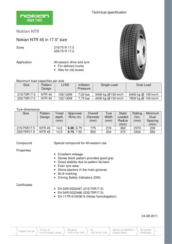 Nokian NTR 45