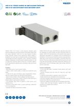 VHR CF EC High Efficiency Heat Recovery Unit