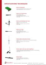 Gamme des antennes pour loggers Newsteo - 2