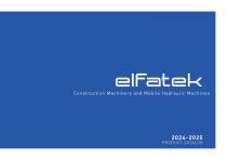 GENERAL INFORMATION ABOUT ELFATEK PRODUCTS