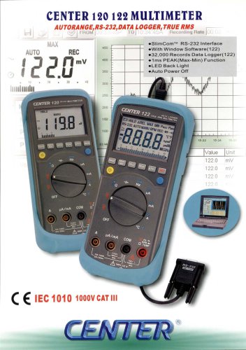 CENTER 122 - Digital Multimeter