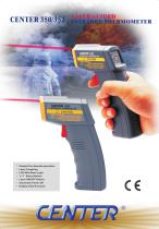 center 350/352 laser guided infrared thermometer