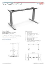 TABLE BASE FC 650 3.0