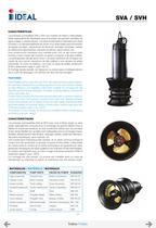 Pompes immergées à hélice series SVA-SVH - 3